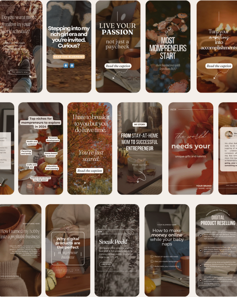 100 Done-For-You Fall Reels